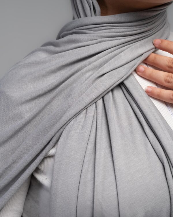 Grey Cotton Lycra - Image 2