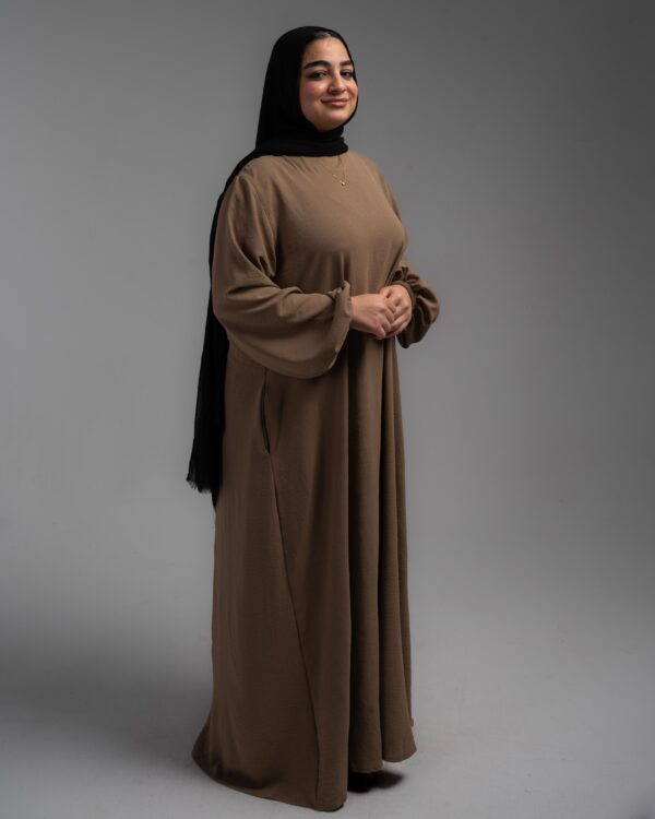 Caffee Basic Abaya - Image 4